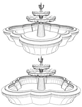 經(jīng)典的噴泉