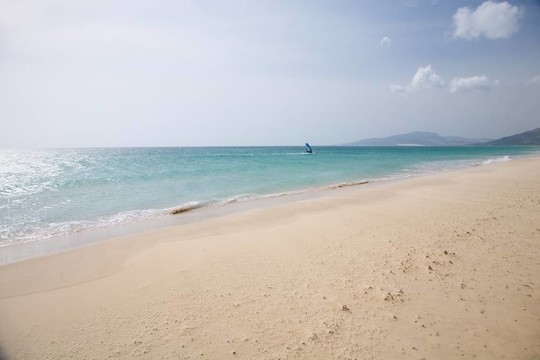 在塔里法沖浪