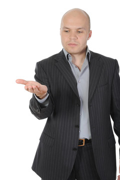 男人在一套西裝