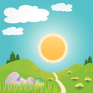 復(fù)活節(jié)的場(chǎng)景