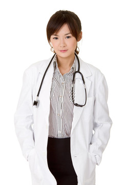 職業(yè)亞洲女醫(yī)生