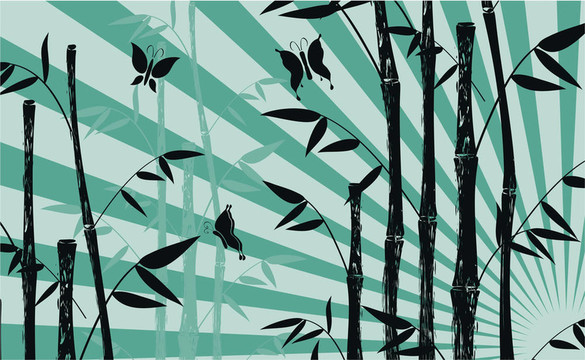 竹background08