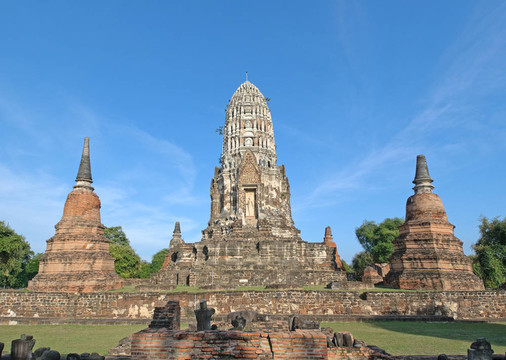 Wat Ratburana；Ayutthaya；泰國(guó)