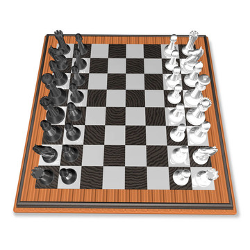三維創(chuàng)建象棋藝術