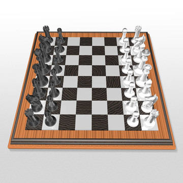 三維創(chuàng)建象棋藝術