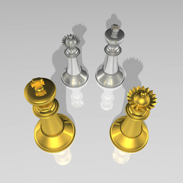 三維創(chuàng)建象棋藝術