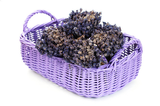 籃子用薰衣草