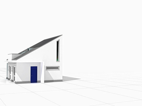 現(xiàn)代房子3D