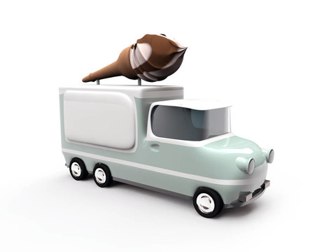 冰淇淋車