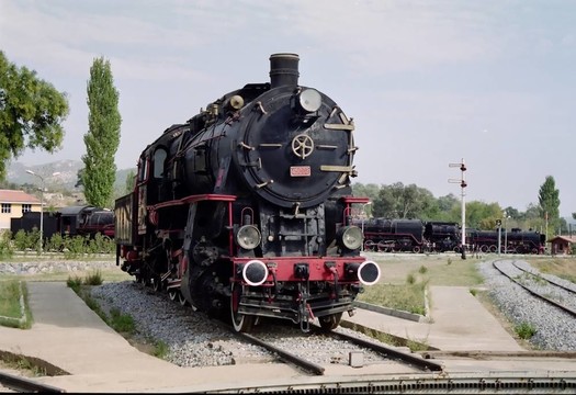 45002土耳其蒸汽機(jī)車