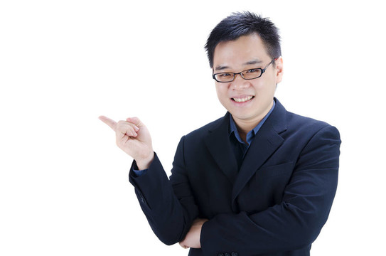 一位亞洲商人的思考。
