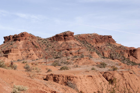 Sierra de las quijadas；圣路易斯；阿根廷