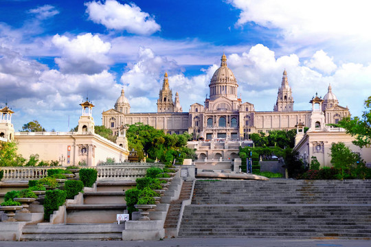 Placa De Espanya；巴塞羅那