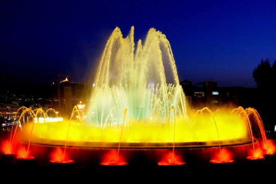 Barcelona.Spain噴泉。