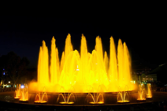 Barcelona.Spain噴泉。