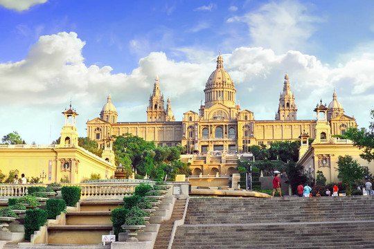 Placa De Espanya；巴塞羅那