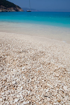 邁托斯海灘；Kefalonia