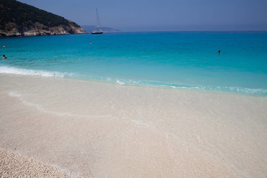 邁托斯海灘；Kefalonia