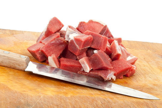 切了嗎？羔羊的肉嗎？