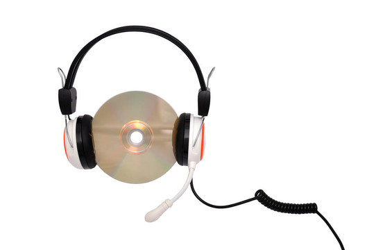 耳機和CD