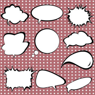 喜劇風(fēng)格的言語泡泡