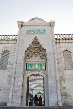 藍(lán)色清真寺之門
