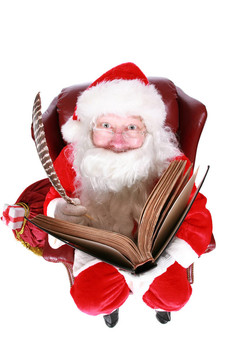 Santa在《好孩子的名字》一書中的寫作