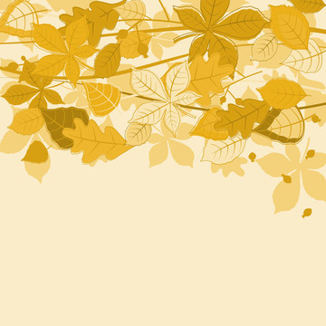 紅葉的背景