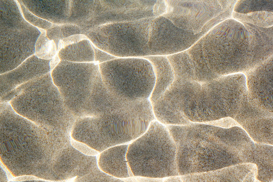 水波灘沙底水波