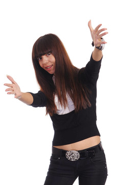 漂亮的女人肖像