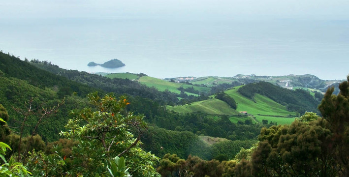 在亞速爾群島沿海風(fēng)景