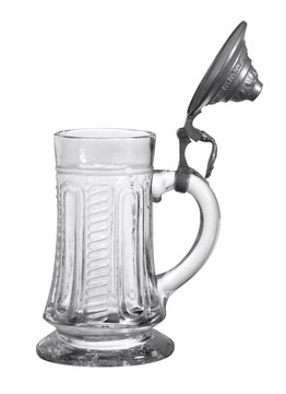 懷舊的玻璃酒杯