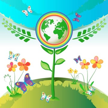 生態(tài)地球的花
