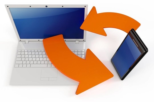 3D筆記本和智能手機通過無線技術(shù)通信