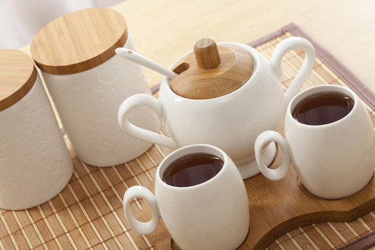 一種茶具的特寫