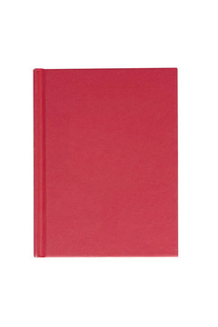 從上面的白底紅色的精裝書