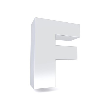 3D刷金屬字母表