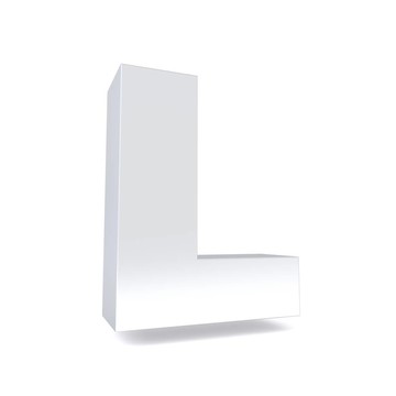 3D刷金屬字母表