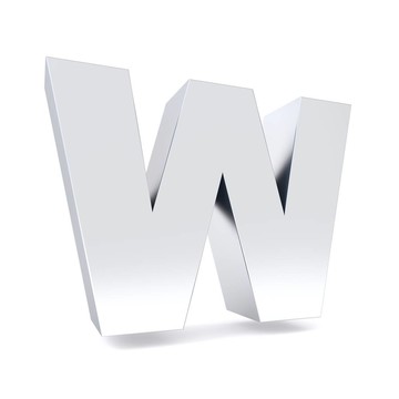 3D刷金屬字母表
