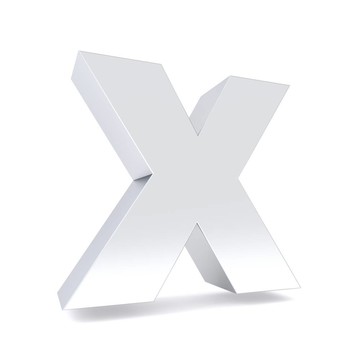 3D刷金屬字母表