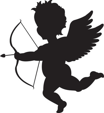 Cupid的剪影