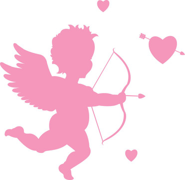 Cupid的剪影