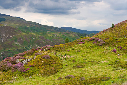 懸崖走Snowdonia；威爾士