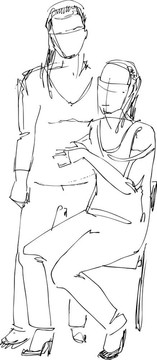學(xué)生們?cè)诼牨娭? style=