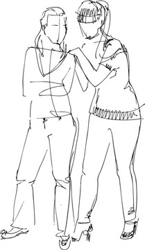 學(xué)生們?cè)诼牨娭? style=