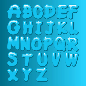 AQUA的字母