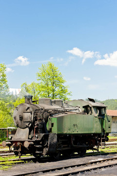 蒸汽機(jī)車(chē)；Oskova交貨點(diǎn)；Bosnia和Hercegovina