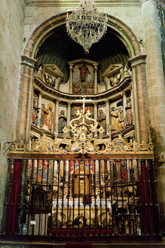 托里-迪蒙科爾武教堂內(nèi)部；山后；葡萄牙