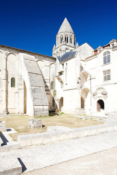 Aux Dame Abbey；Saintes；Poitou Charentes；法國(guó)