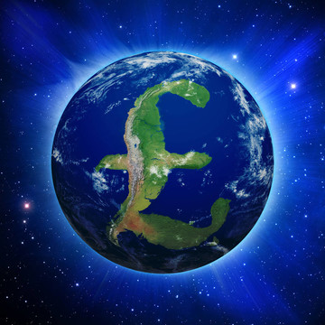 英鎊的地球